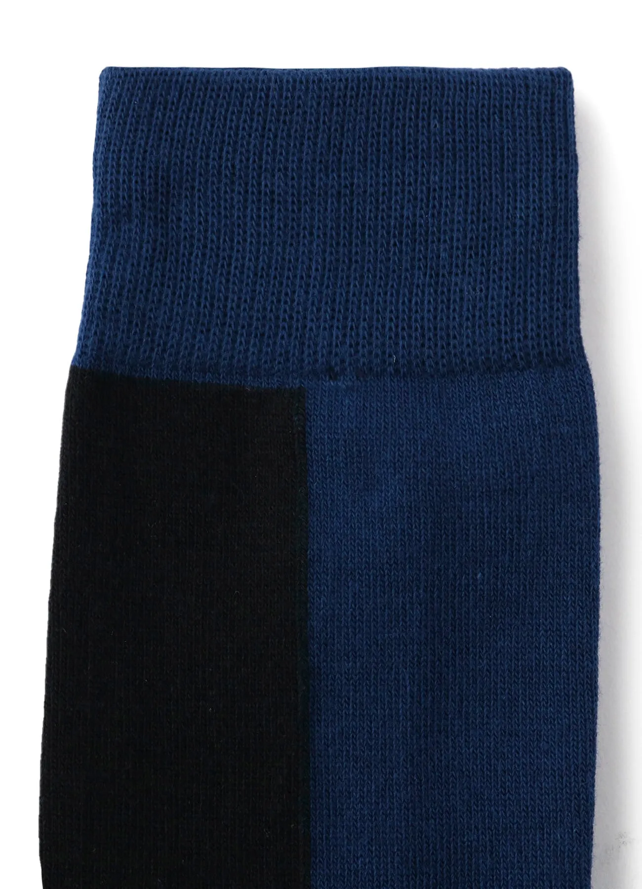 FRONT AND BACK TWO COLOR SOCKS sold by Yohji Yamamoto product image thumbnail 4