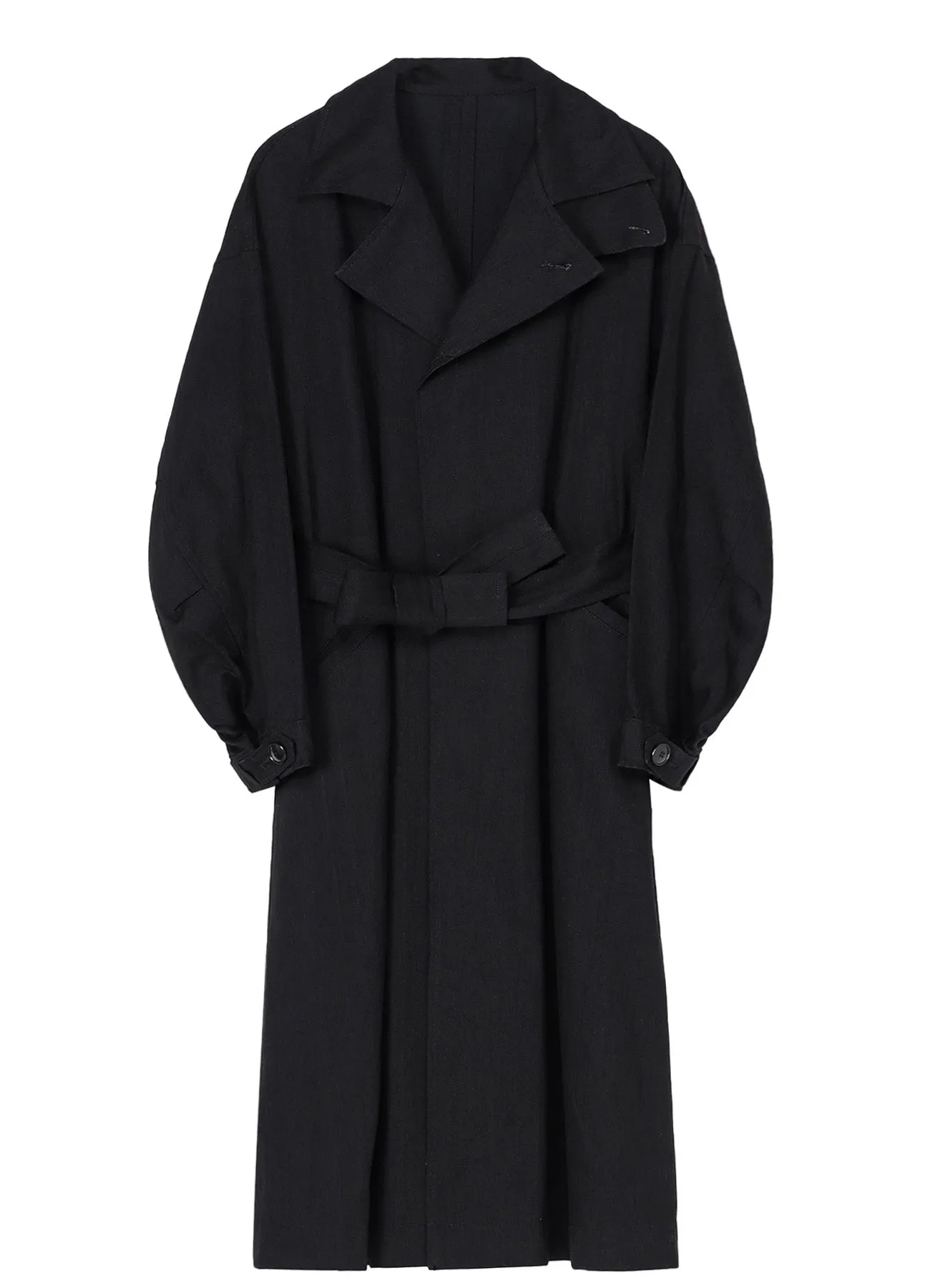 8OZ UNEVEN YARN DENIM R-MODS TRENCH COAT sold by Yohji Yamamoto product image thumbnail 2