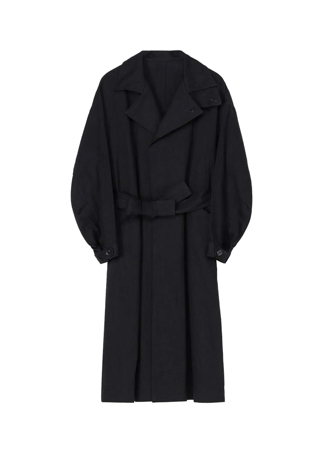 8OZ UNEVEN YARN DENIM R-MODS TRENCH COAT sold by Yohji Yamamoto