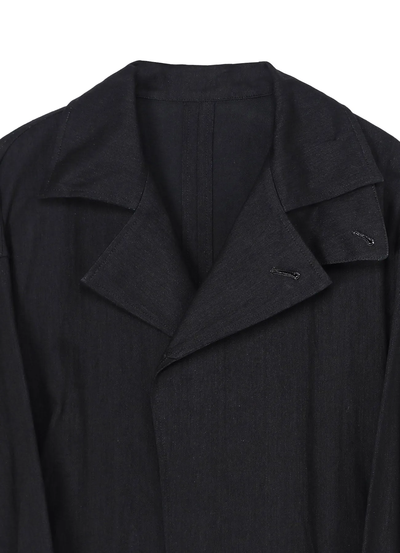 8OZ UNEVEN YARN DENIM R-MODS TRENCH COAT sold by Yohji Yamamoto product image thumbnail 5