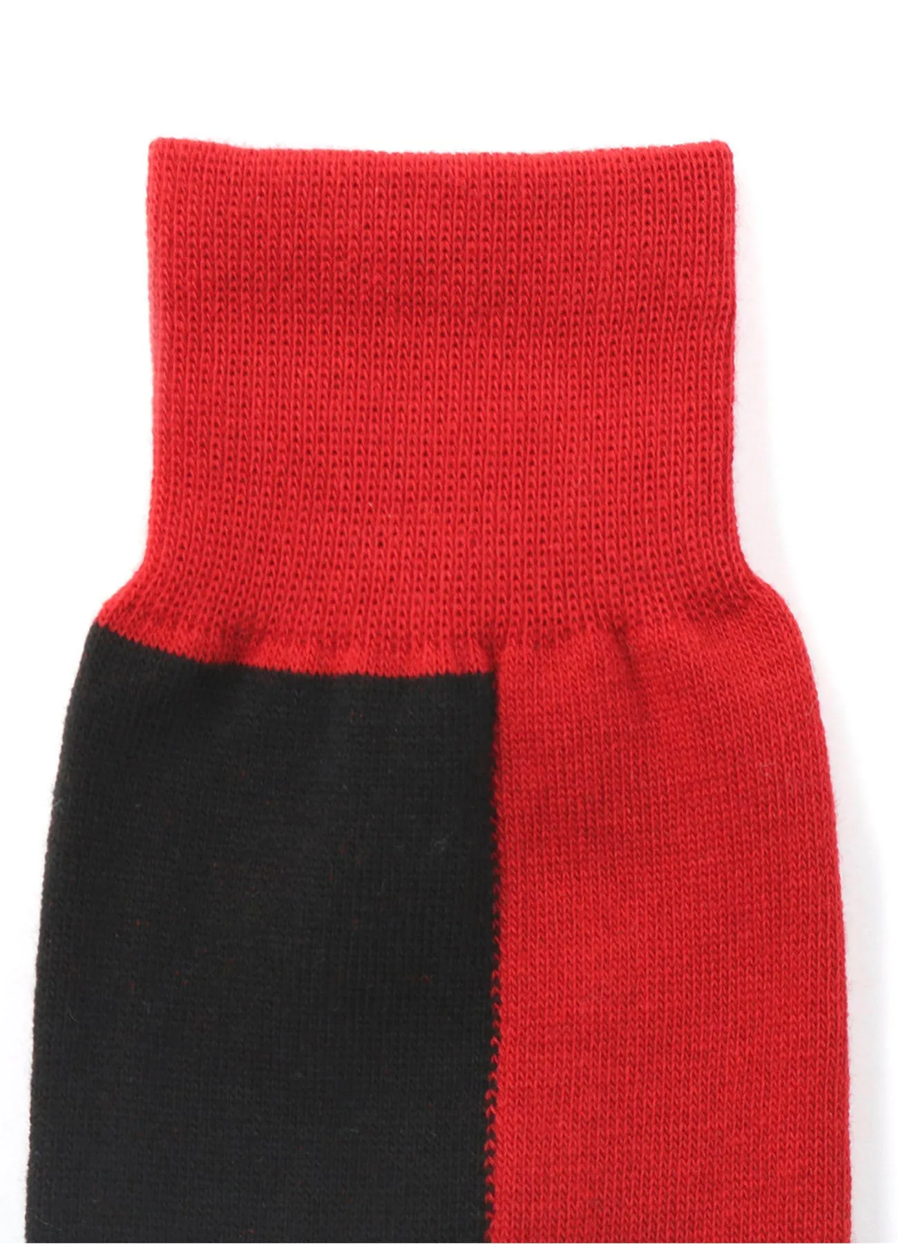FRONT AND BACK TWO COLOR SOCKS sold by Yohji Yamamoto product image thumbnail 4