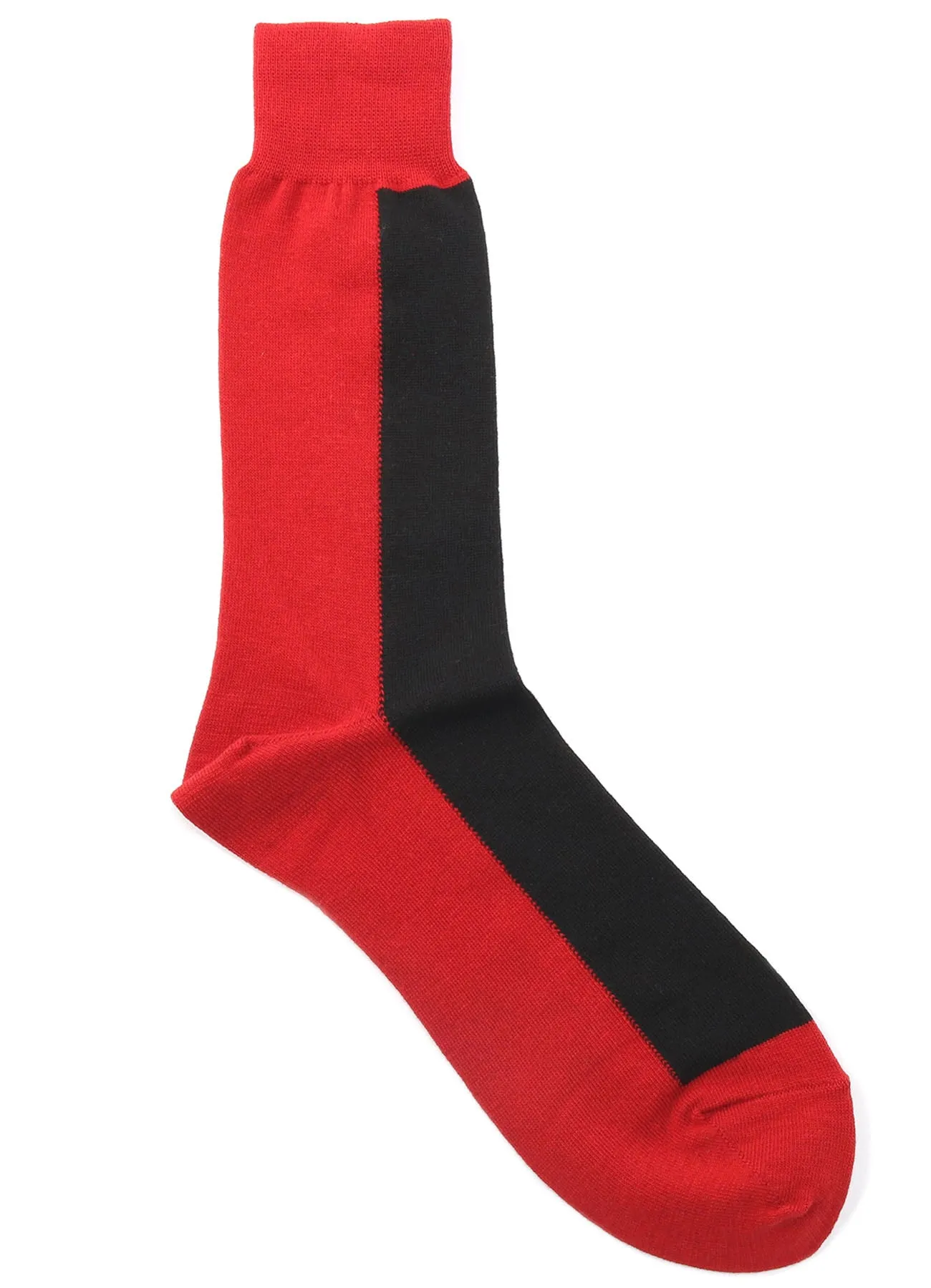 FRONT AND BACK TWO COLOR SOCKS sold by Yohji Yamamoto product image thumbnail 3