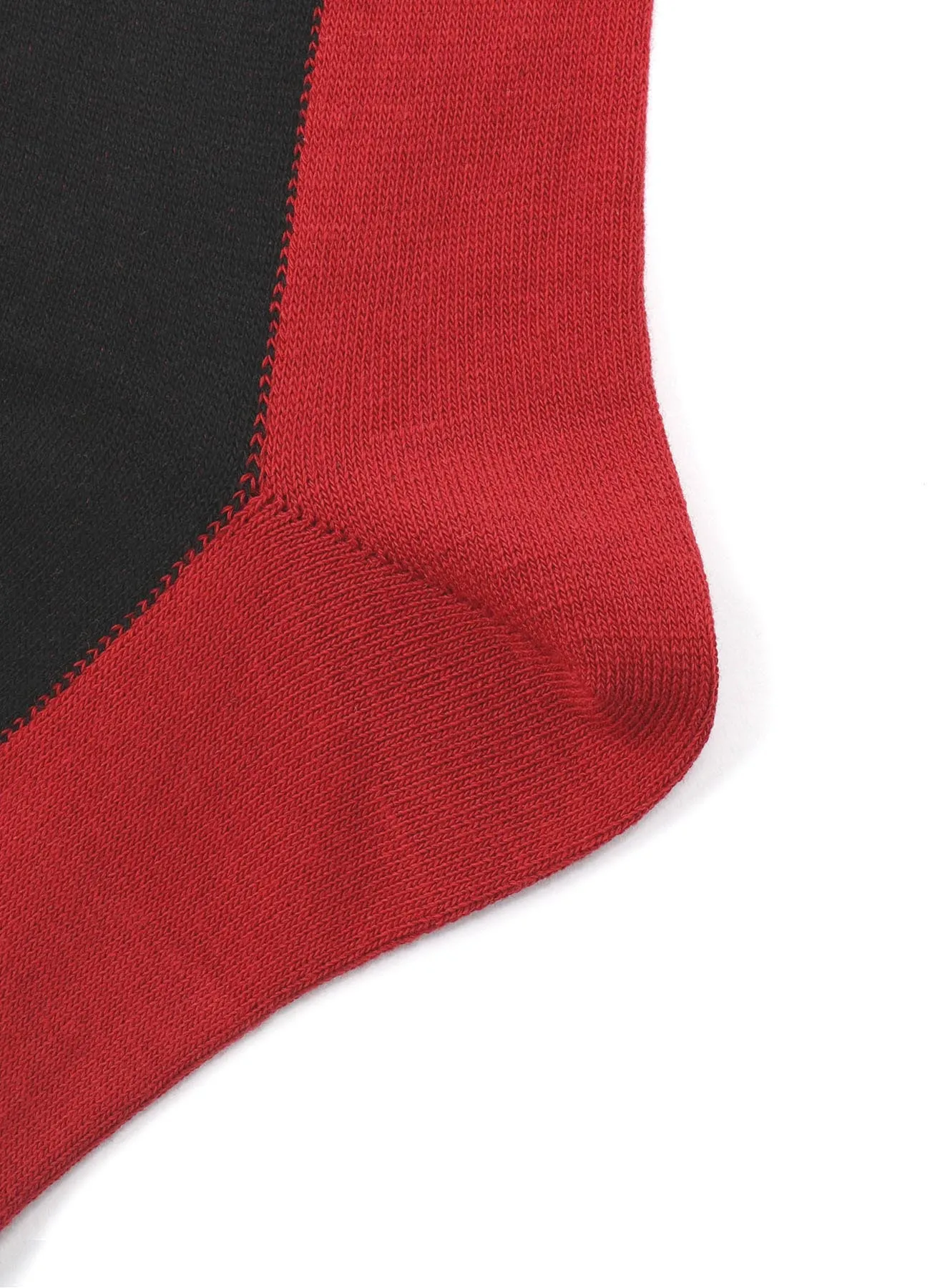 FRONT AND BACK TWO COLOR SOCKS sold by Yohji Yamamoto product image thumbnail 5