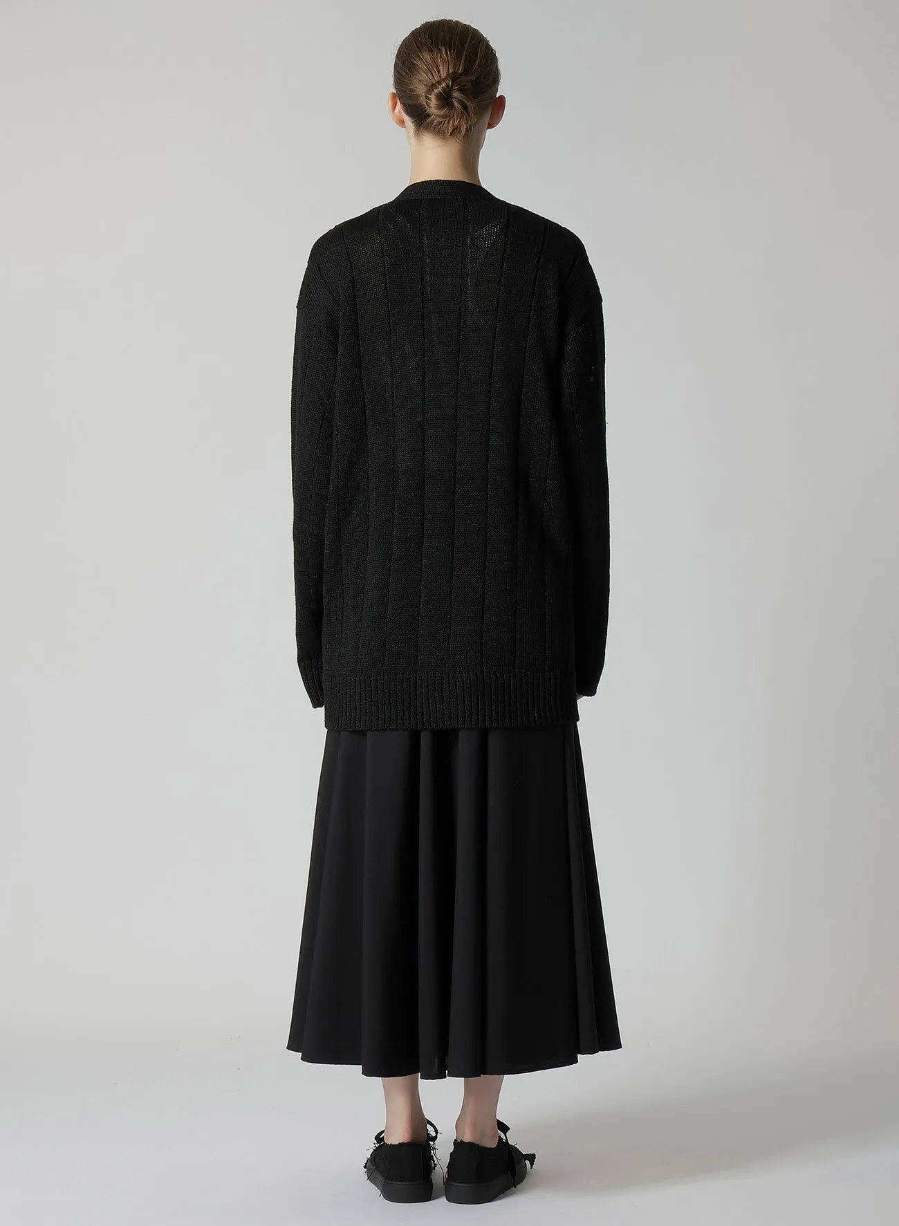LINEN ROAD2/24 R-5G CARDIGAN sold by Yohji Yamamoto product image thumbnail 5