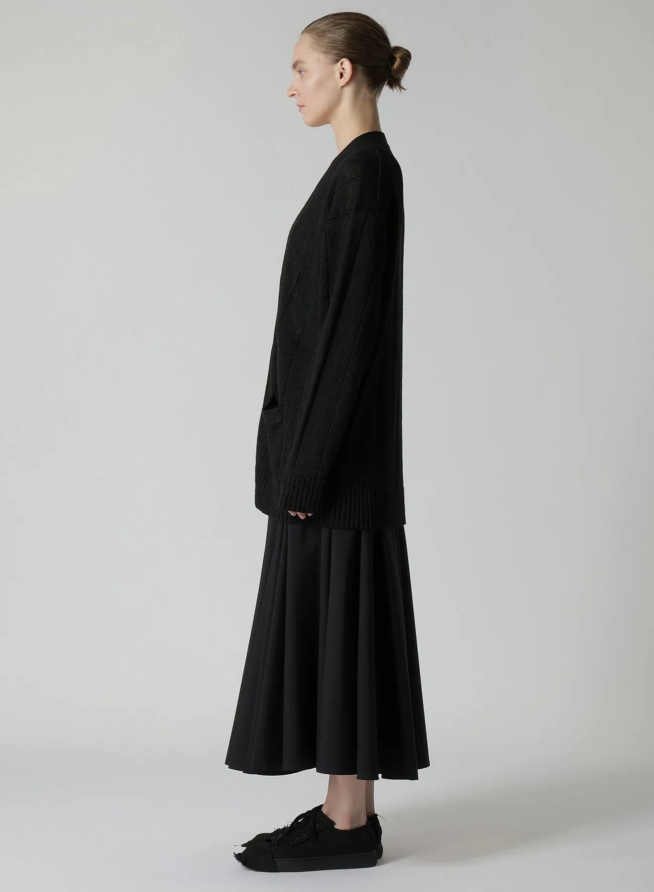 LINEN ROAD2/24 R-5G CARDIGAN sold by Yohji Yamamoto product image thumbnail 4