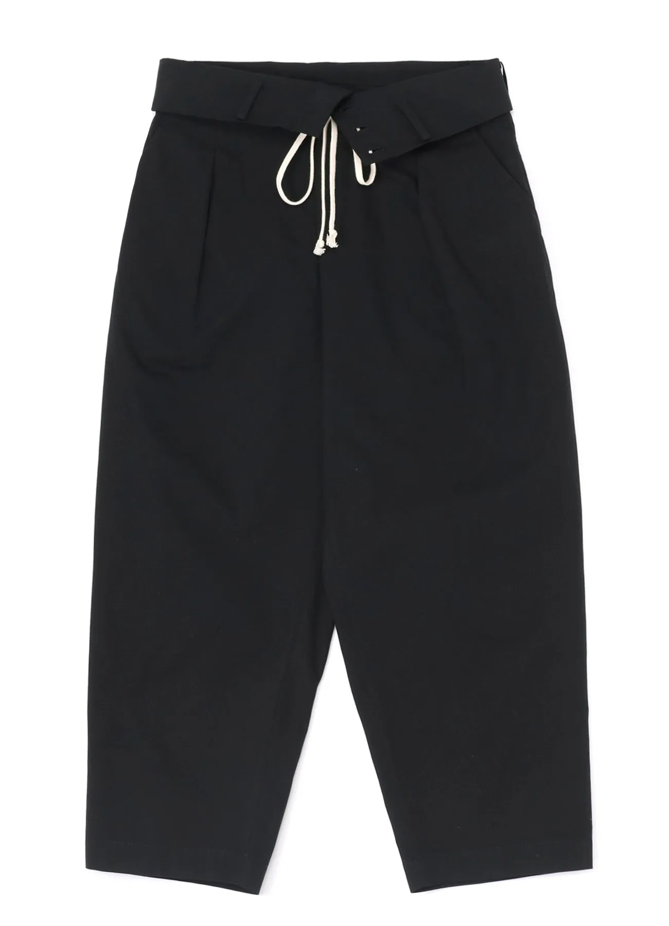 POPLIN R-HIGH WAIST PANTS sold by Yohji Yamamoto product image thumbnail 3