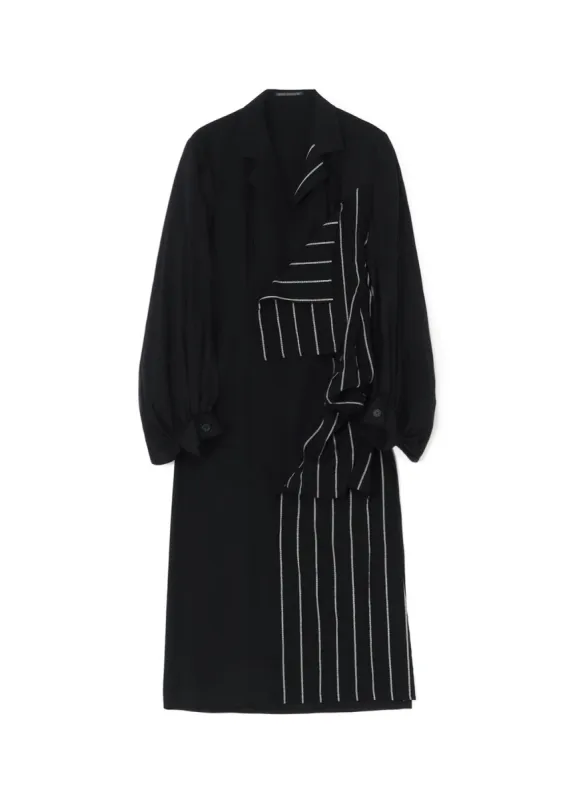 <207/1>+<014/1> BISHOP SLEEVES LONG COAT sold by Yohji Yamamoto