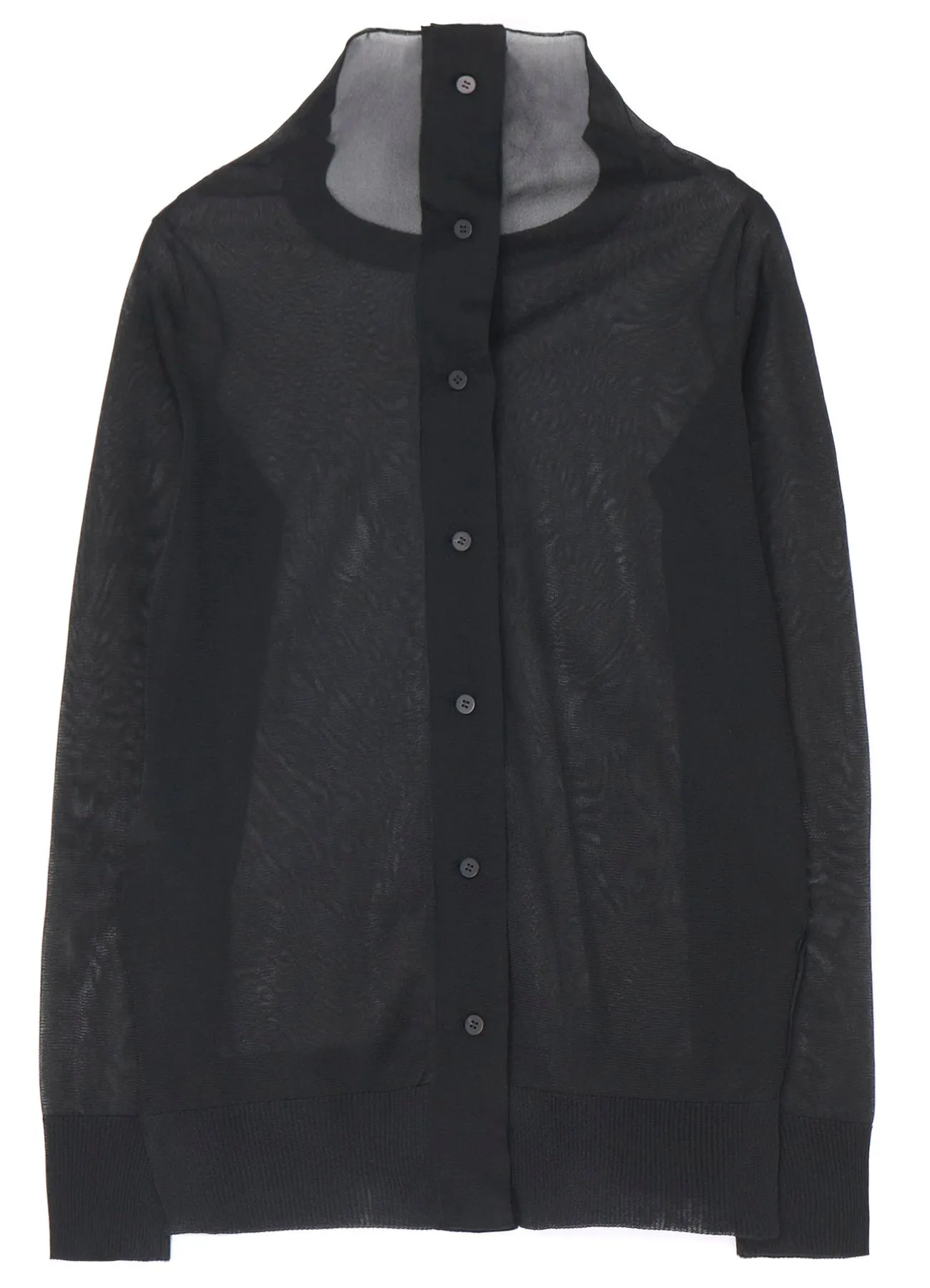 MIERU R-16G BACK BUTTON CARDIGAN sold by Yohji Yamamoto product image thumbnail 3
