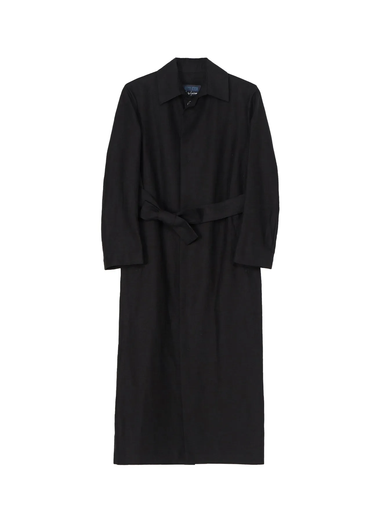 C/Li GABARDINE R-DOUBLE PLACKET COAT sold by Yohji Yamamoto