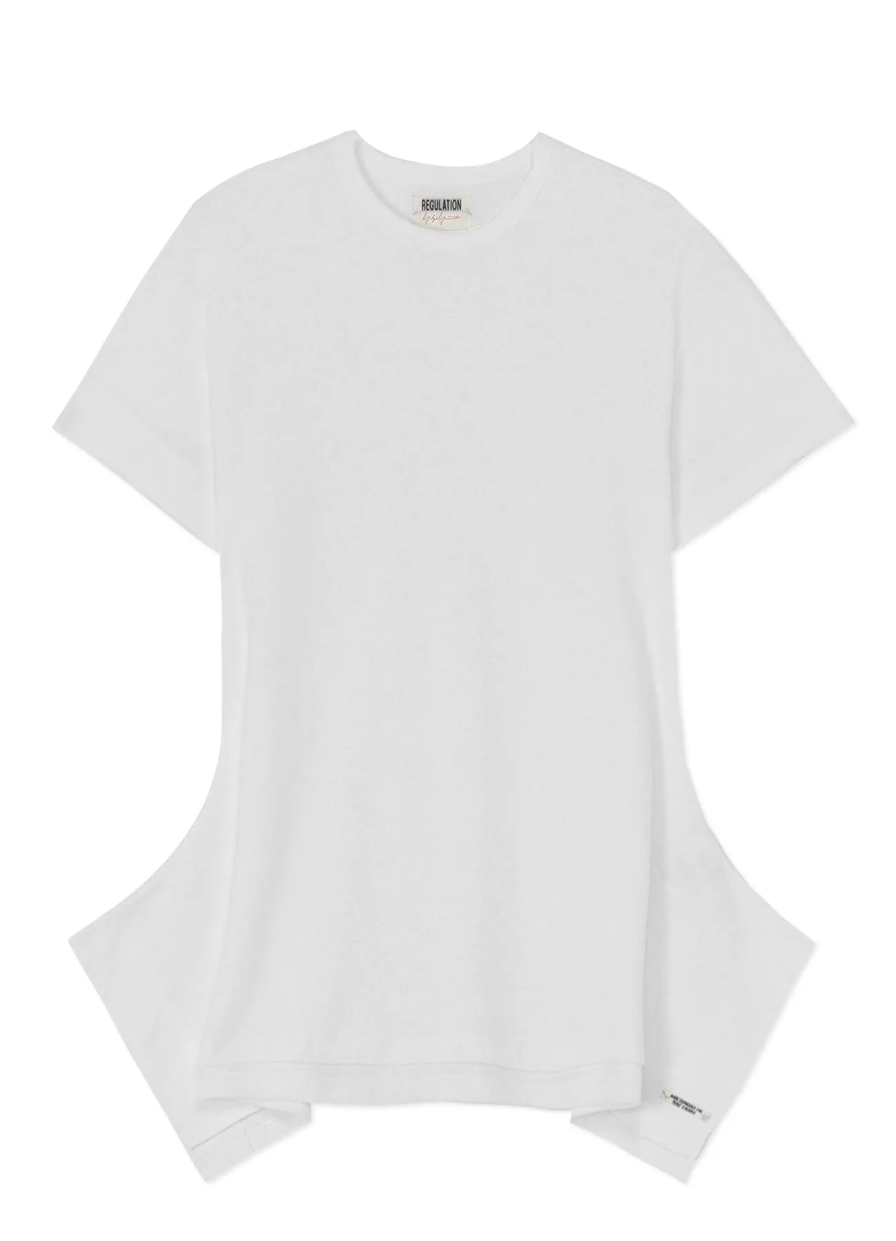 COMBED COTTON JERSEY SIDE FLARE PULLOVER sold by Yohji Yamamoto product image thumbnail 2