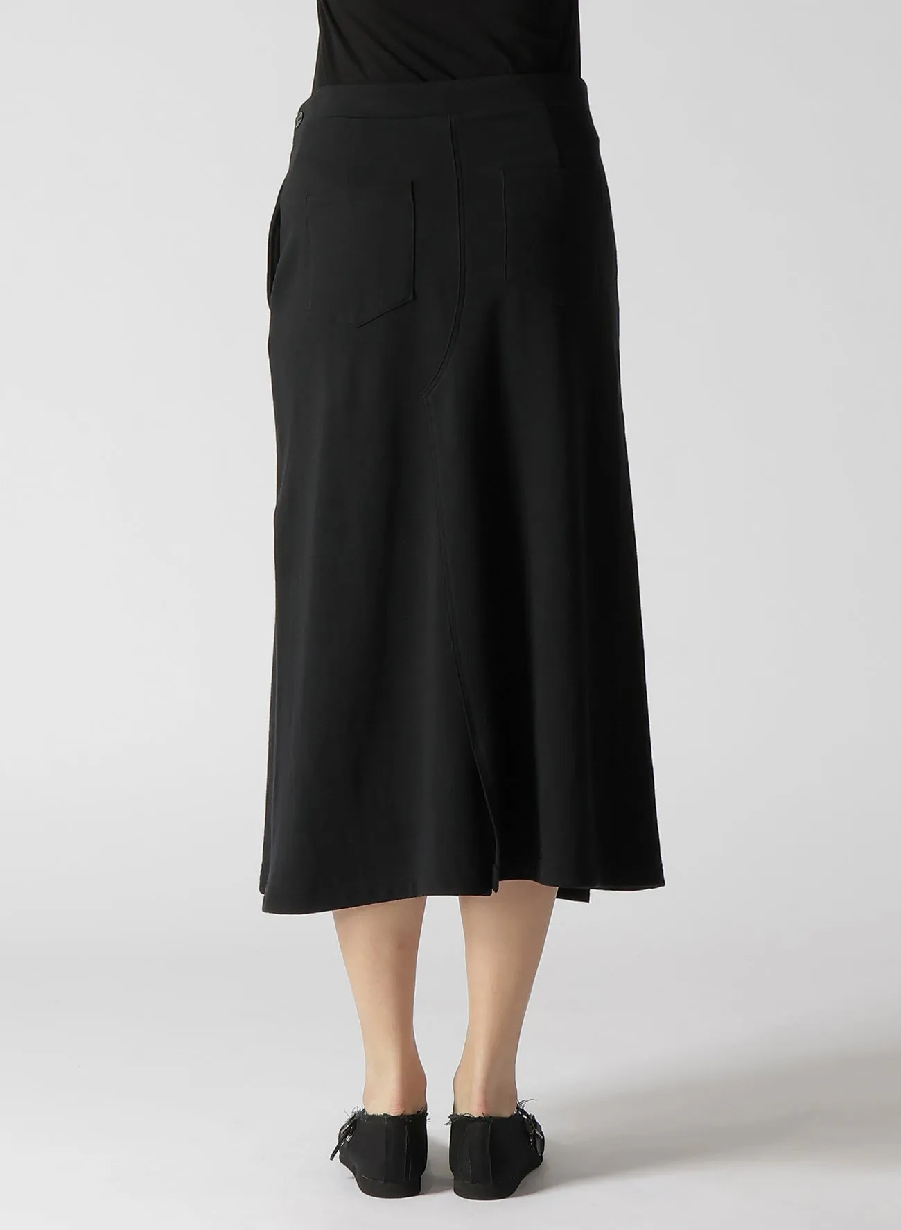 40/20 FRENCH TERRY WRAP SKIRT sold by Yohji Yamamoto product image thumbnail 5