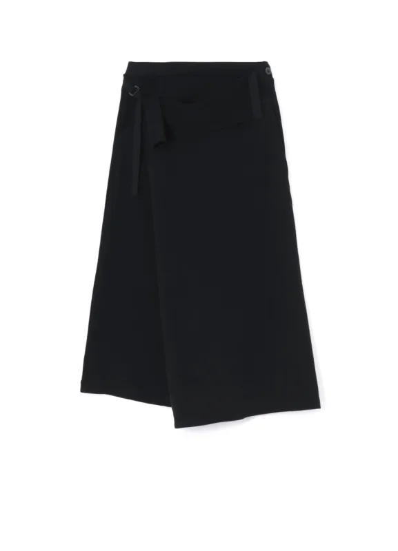 40/20 FRENCH TERRY WRAP SKIRT made by Yohji Yamamoto