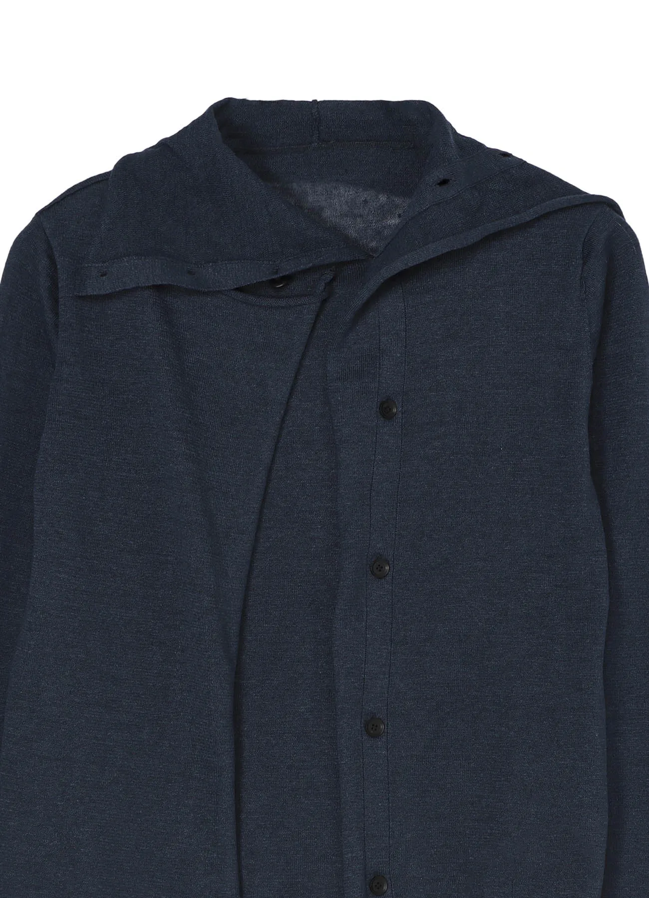 PLAIN STITCH HIGH NECK CARDIGAN sold by Yohji Yamamoto product image thumbnail 4