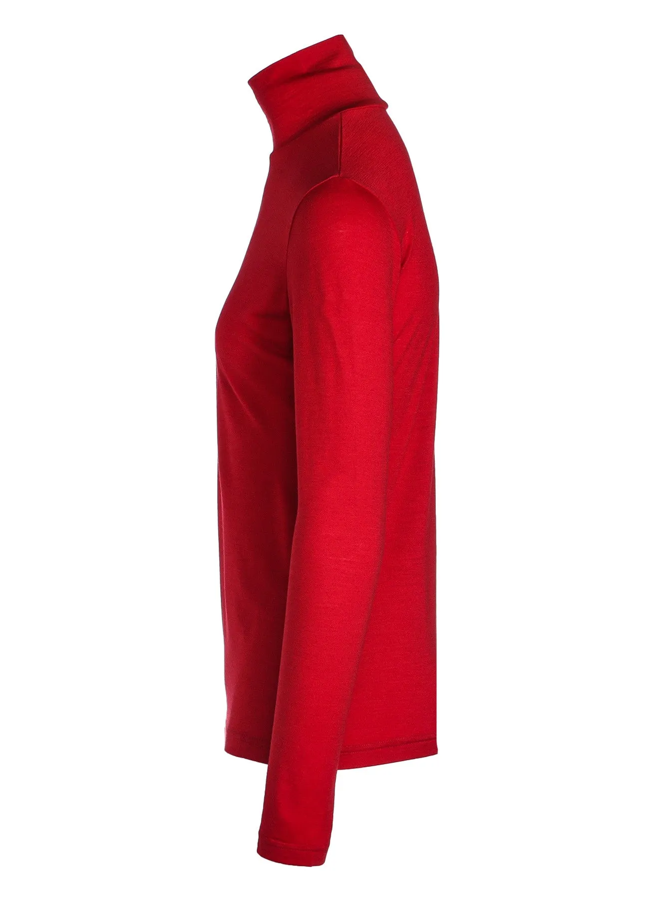 WOOL SINGLE JERSEY TURTLE NECK LONG SLV PO sold by Yohji Yamamoto product image thumbnail 3