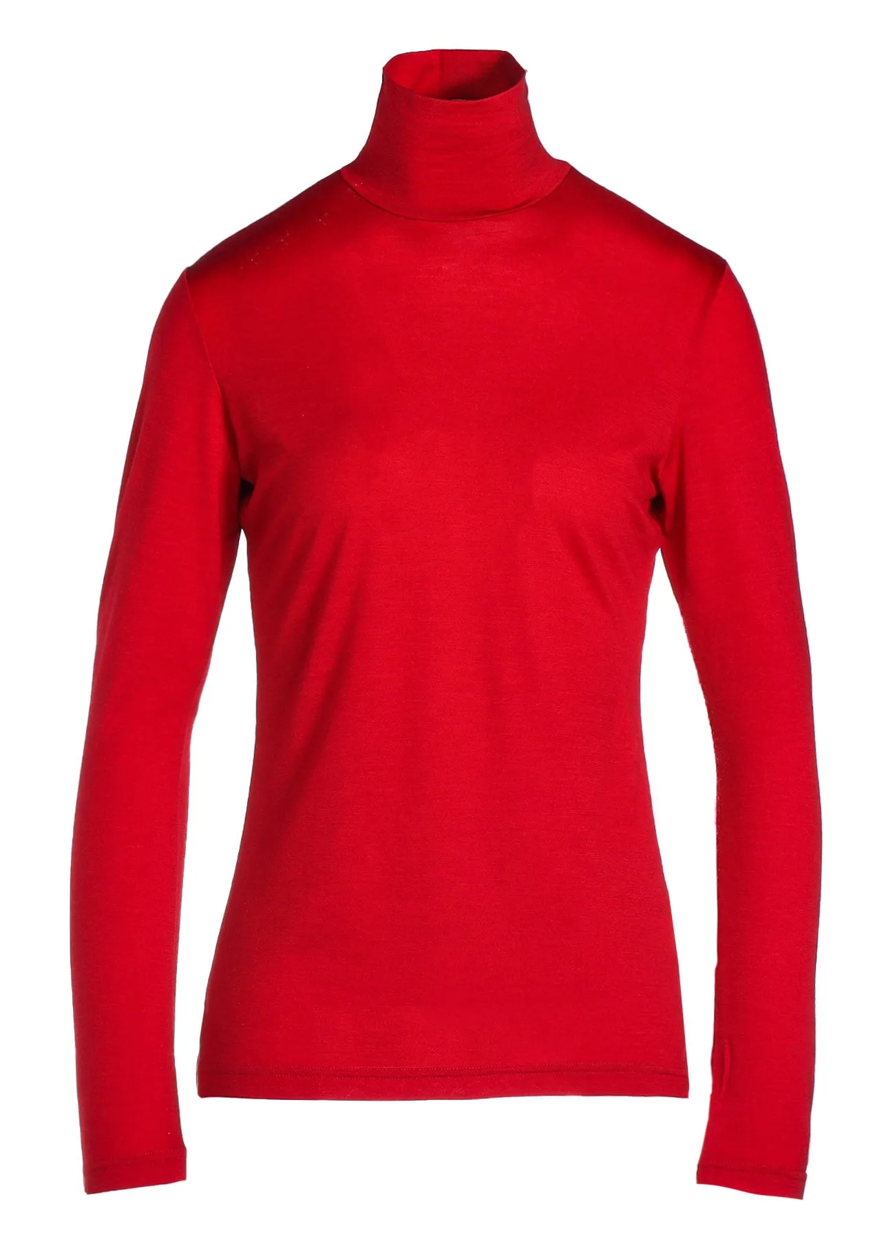 WOOL SINGLE JERSEY TURTLE NECK LONG SLV PO sold by Yohji Yamamoto product image thumbnail 2