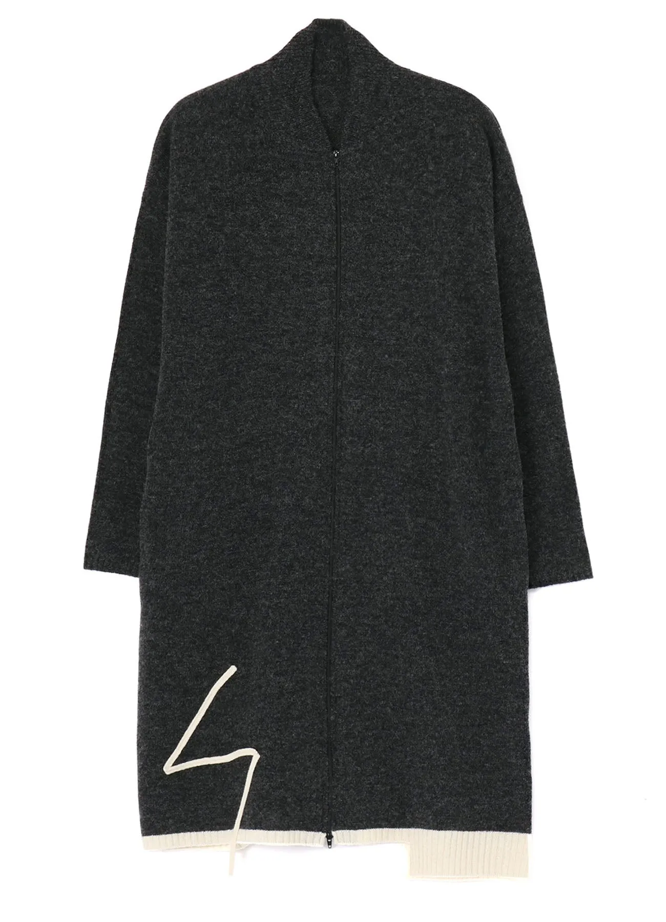 7G LONG CARDIGAN KNIT sold by Yohji Yamamoto product image thumbnail 2