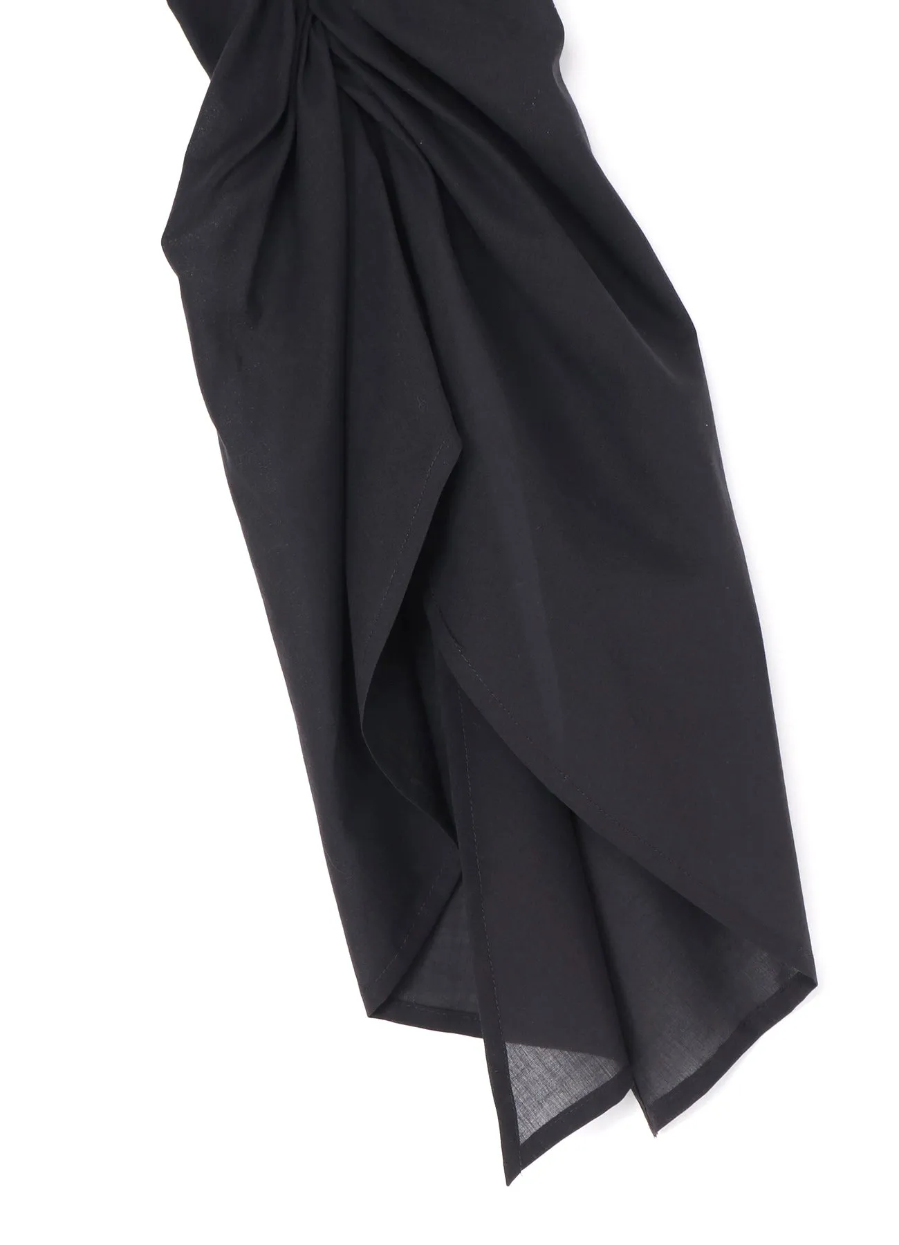 COTTON LAWN ASM SWALLOWTAIL GATHER DETAIL BLOUSE sold by Yohji Yamamoto product image thumbnail 5