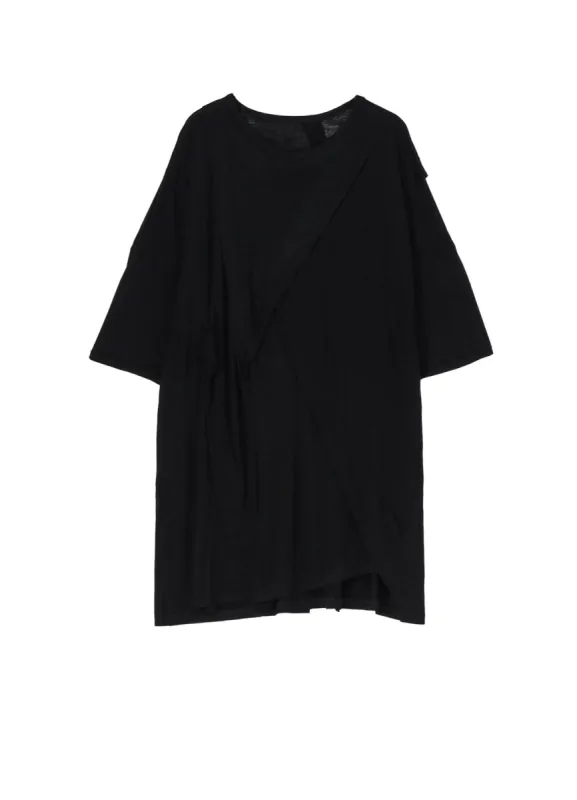 SOFT GAUZE LONG SLV TUCK DETAIL DRESS sold by Yohji Yamamoto
