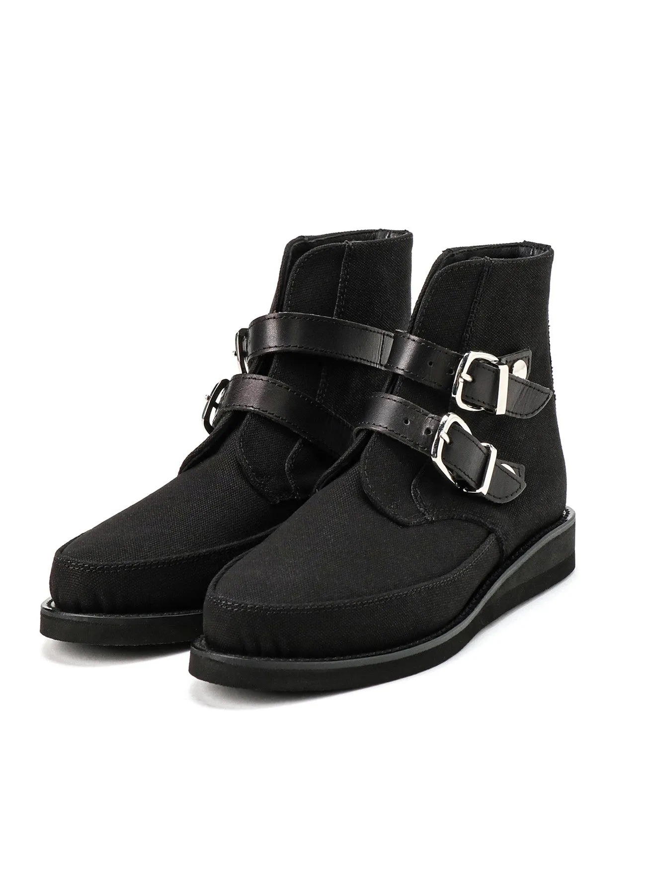 CANVAS B DOUBLE STRAPS BOOTS sold by Yohji Yamamoto