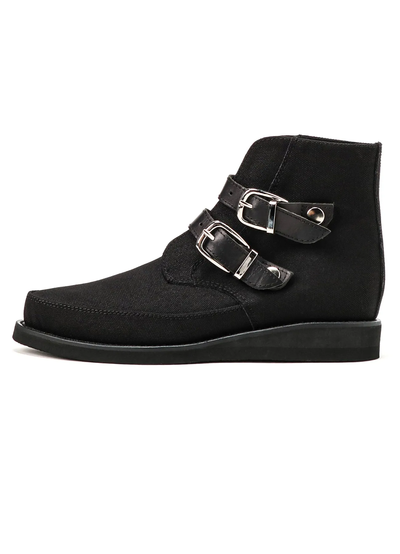 CANVAS B DOUBLE STRAPS BOOTS sold by Yohji Yamamoto product image thumbnail 3