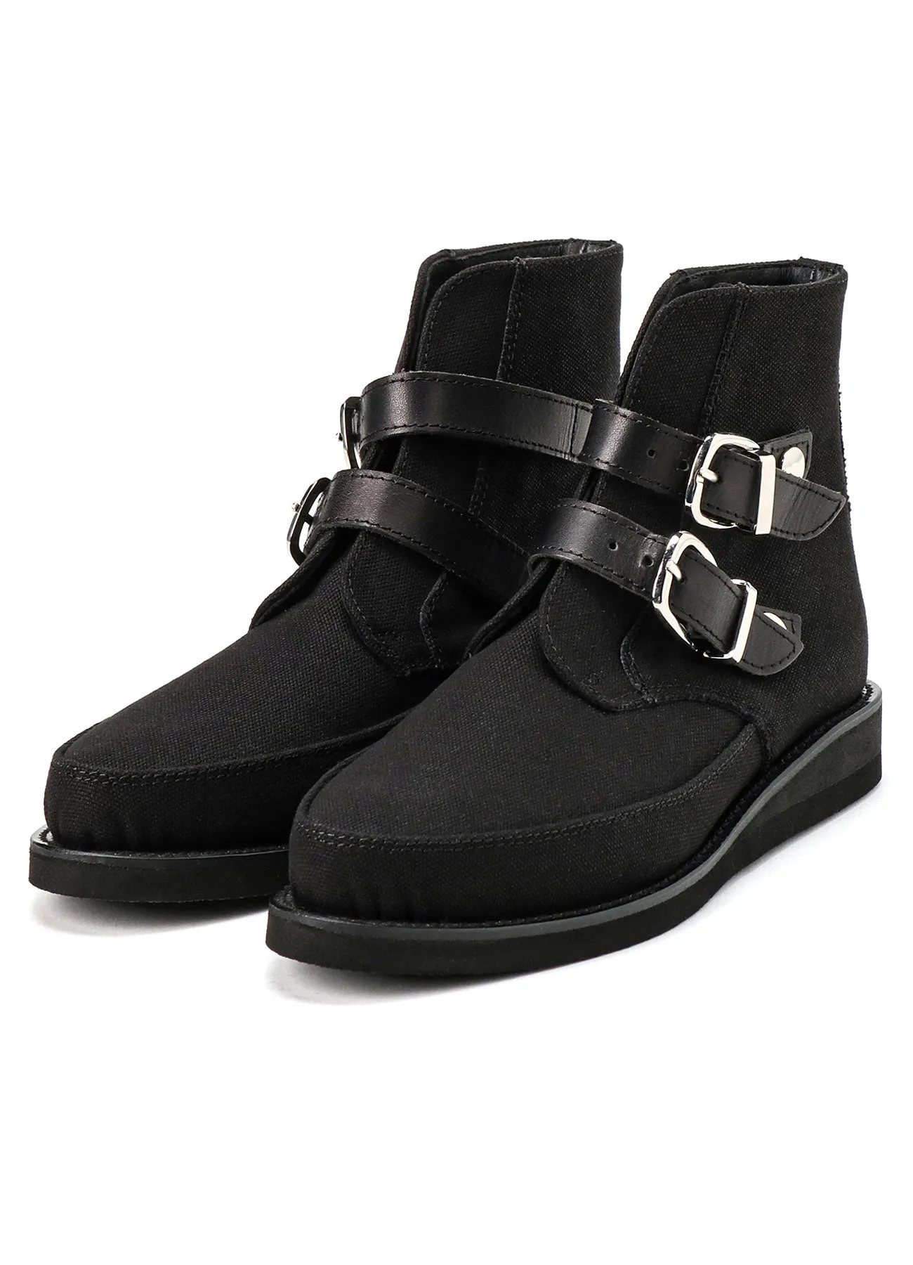 CANVAS B DOUBLE STRAPS BOOTS sold by Yohji Yamamoto product image thumbnail 2