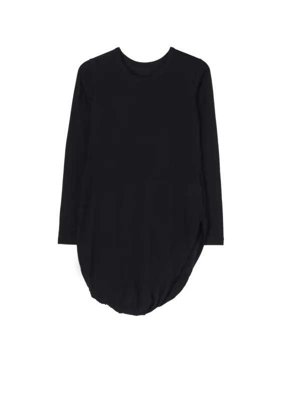 56/2 GUAZE SINGLE JERSEY TWISTED LONG SLV T sold by Yohji Yamamoto