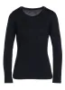 WOOL SINGLE JERSEY ROUND NECK LONG SLV T sold by Yohji Yamamoto
