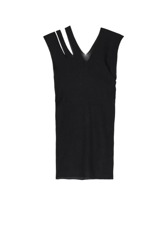 RIB collections SLEEVELESS TOP B sold by Yohji Yamamoto