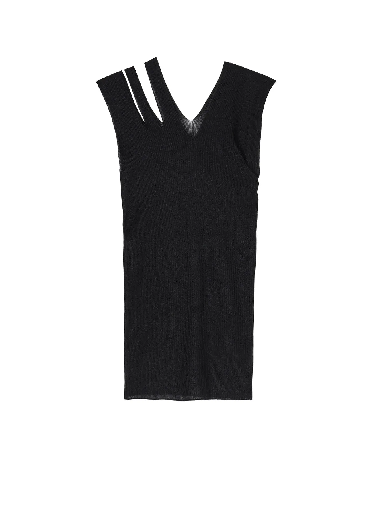 RIB collections SLEEVELESS TOP B sold by Yohji Yamamoto