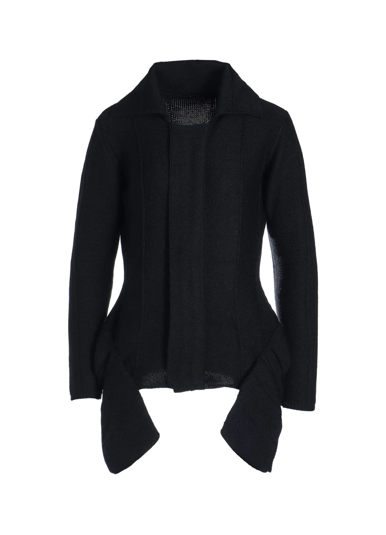 5G2P BACKSIDE KNIT POCKET DETAIL CARDIGAN sold by Yohji Yamamoto