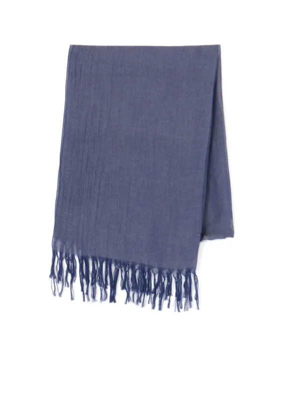 MODAL LINEN SIGNATURE STOLE sold by Yohji Yamamoto