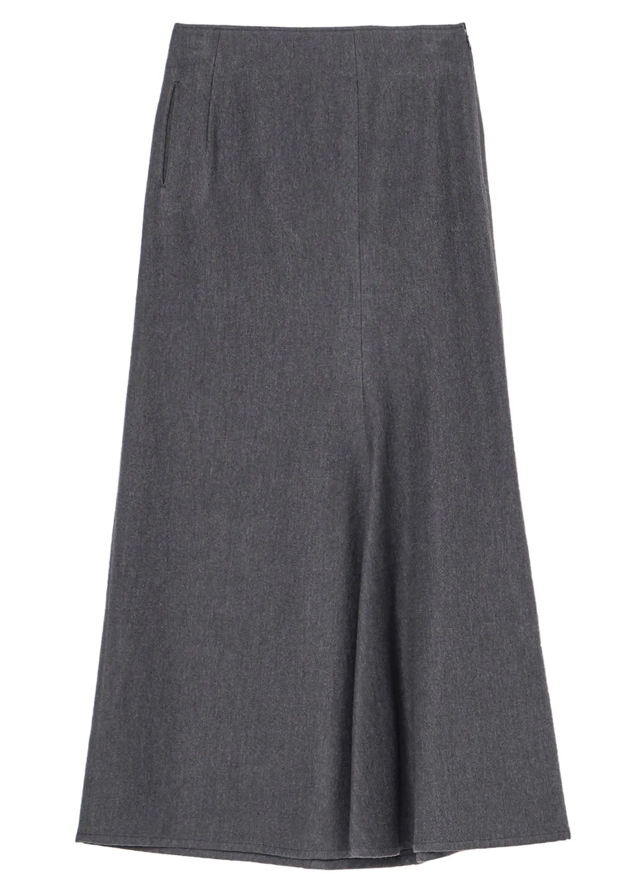 W/C TWILL WASHER L SLIM FLARE SKIRT sold by Yohji Yamamoto product image thumbnail 3