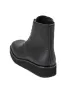 MAT OIL LEATHER SQUARE TOE ZIP BOOTS sold by Yohji Yamamoto