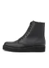 MAT OIL LEATHER SQUARE TOE ZIP BOOTS sold by Yohji Yamamoto