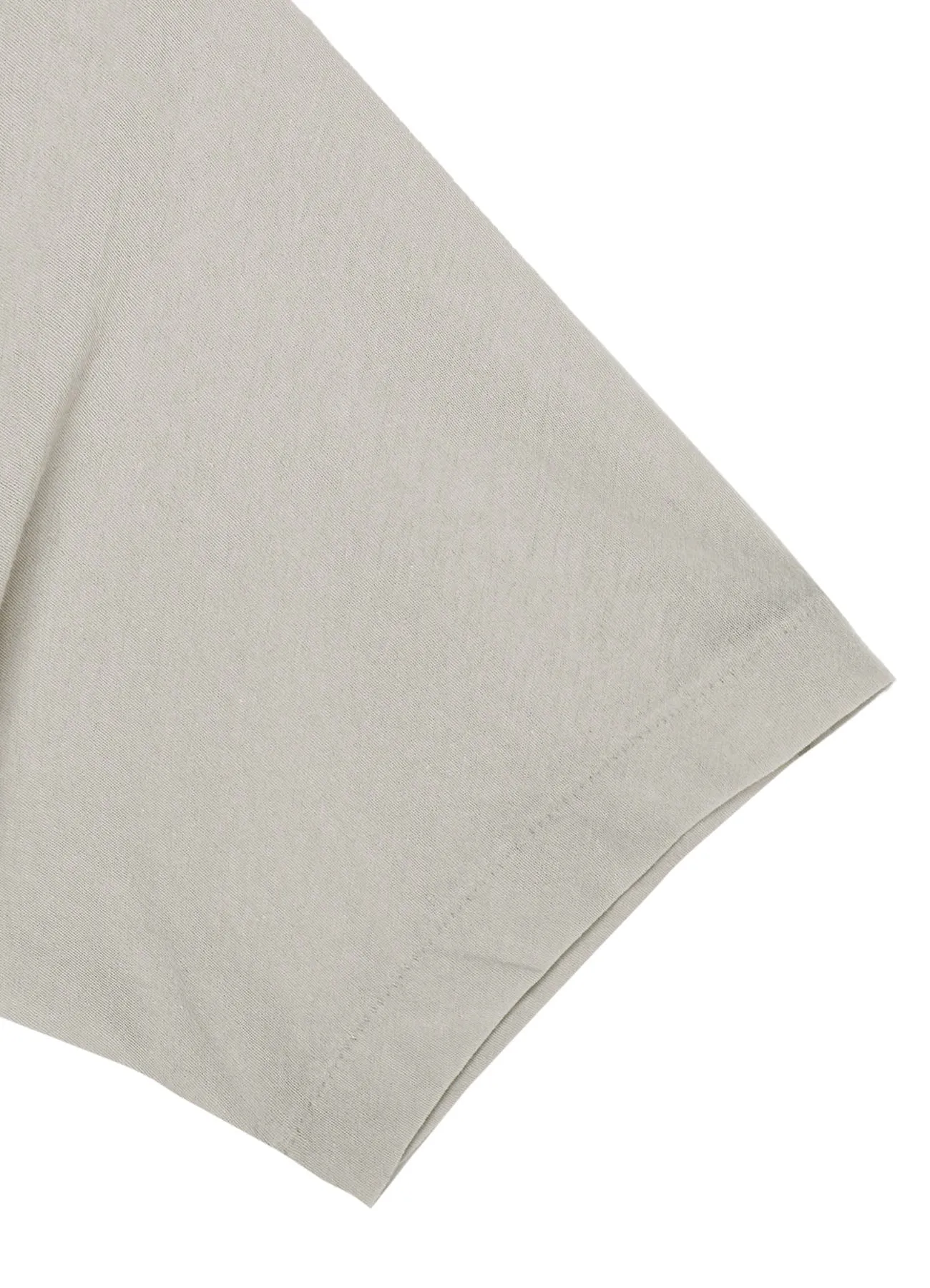 80/-HIGH GAUGE SINGLE JERSEY ROUND NECK SHORT SLV T sold by Yohji Yamamoto product image thumbnail 5