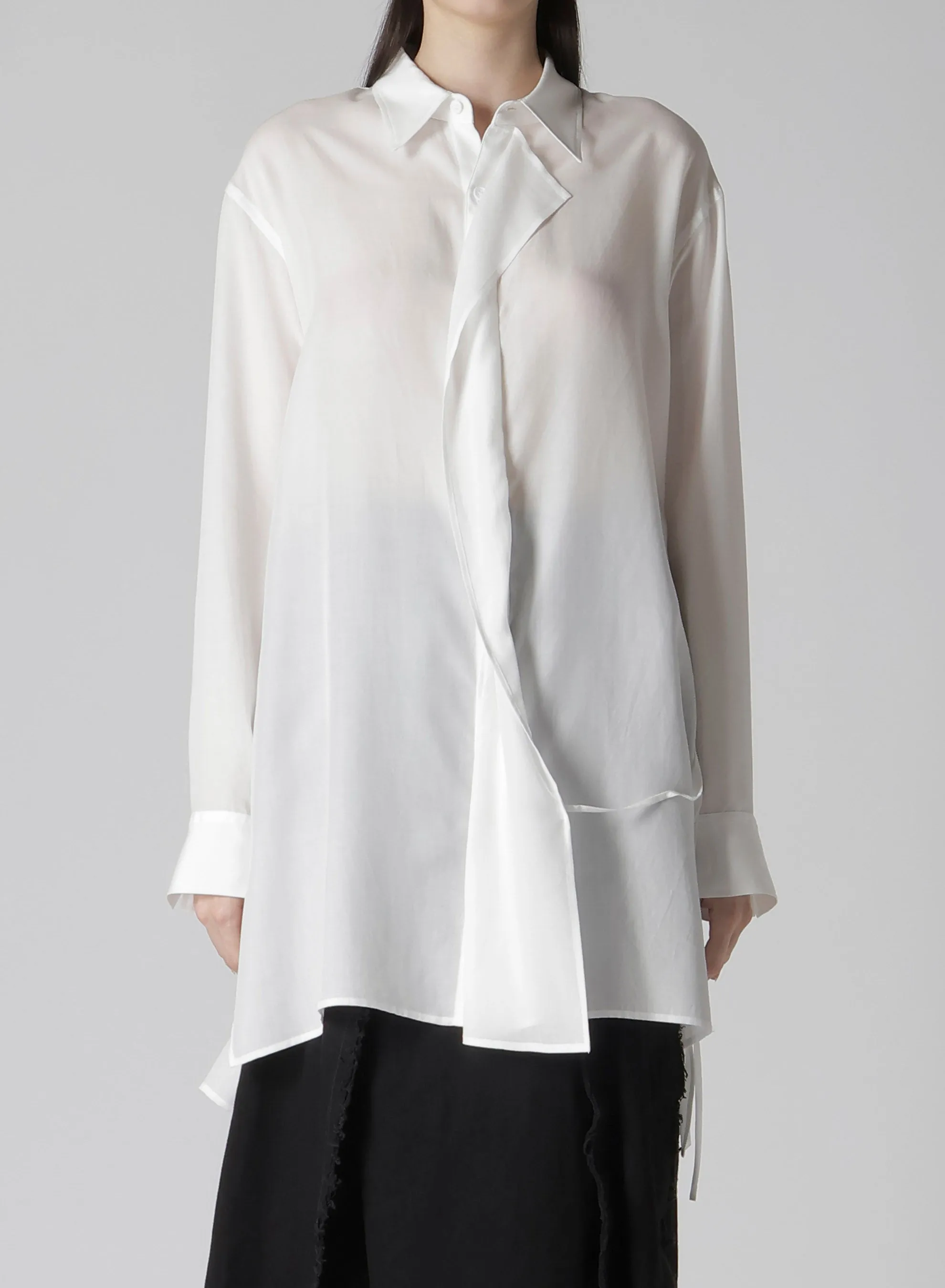 CELLULOSE POPLIN DECO C SHIRT sold by Yohji Yamamoto product image thumbnail 2