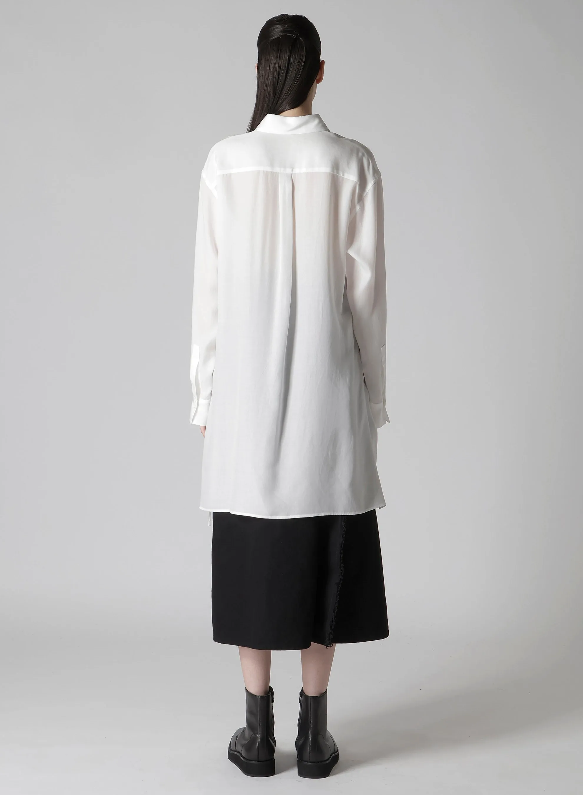 CELLULOSE POPLIN DECO C SHIRT sold by Yohji Yamamoto product image thumbnail 5