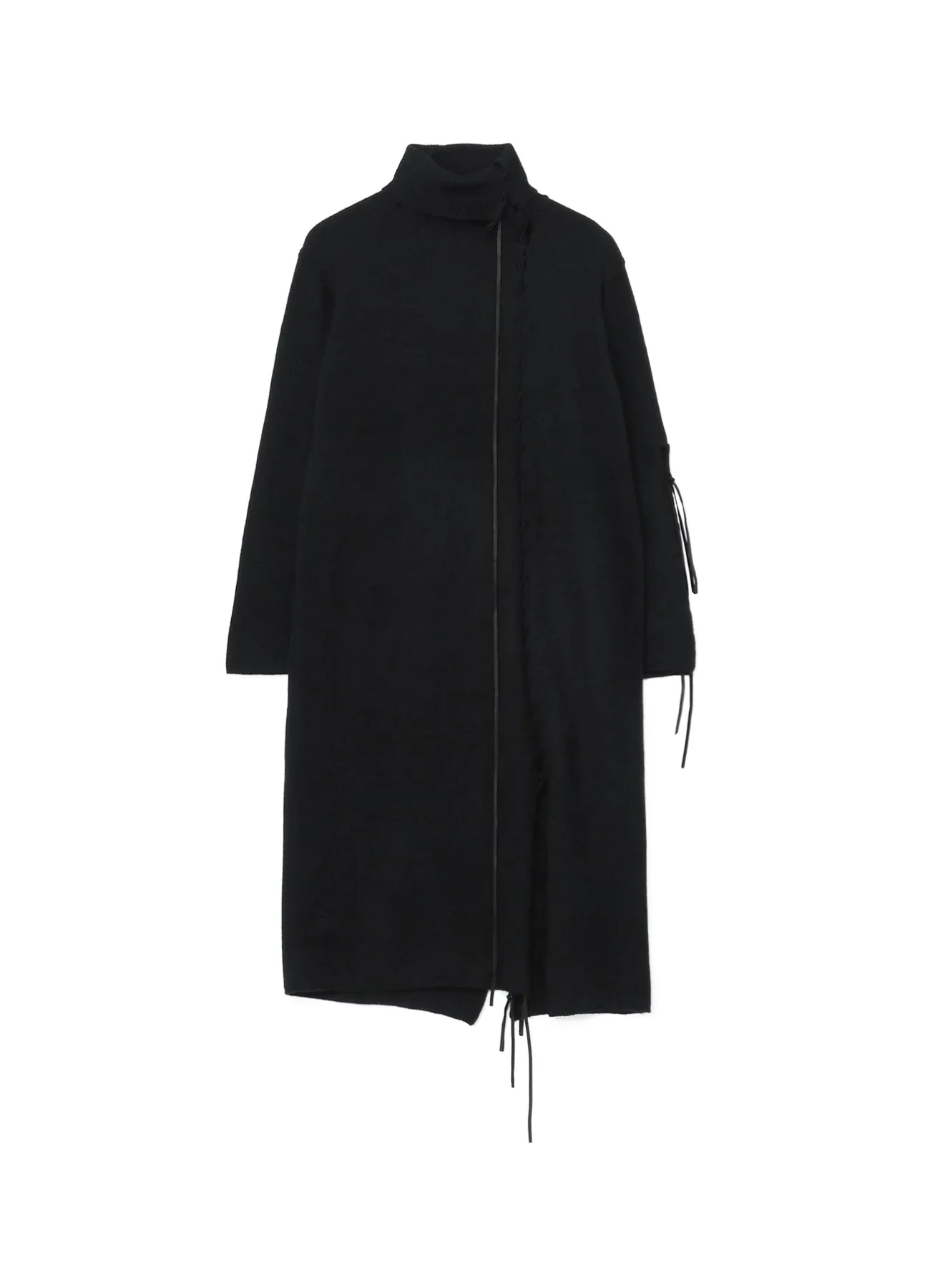 PLAIN ST LEATHER STRING TURTLE NECK DRESS sold by Yohji Yamamoto