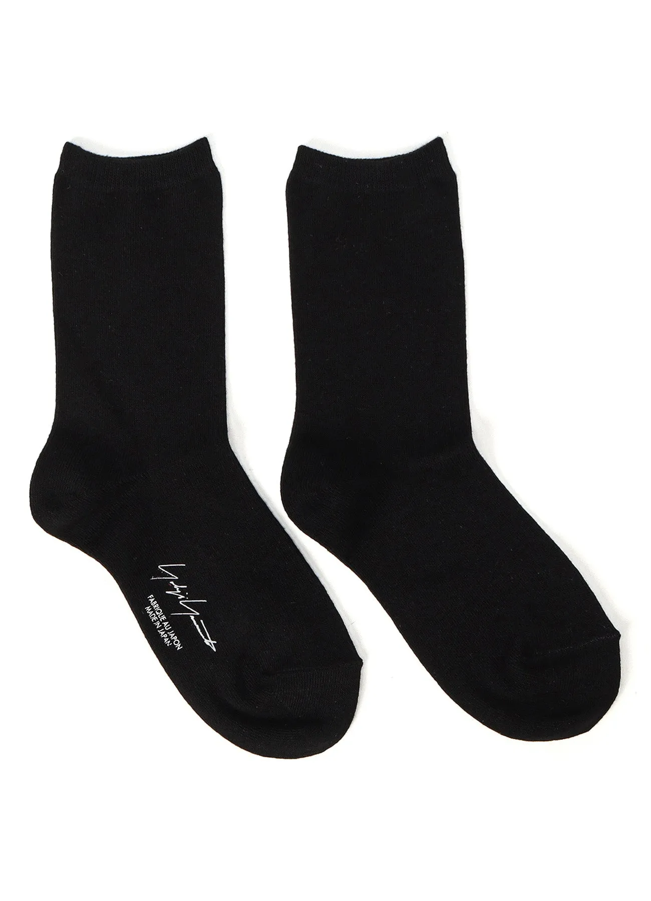 C/AC PLAIN WEAVE PLAIN SOCKS sold by Yohji Yamamoto product image thumbnail 3