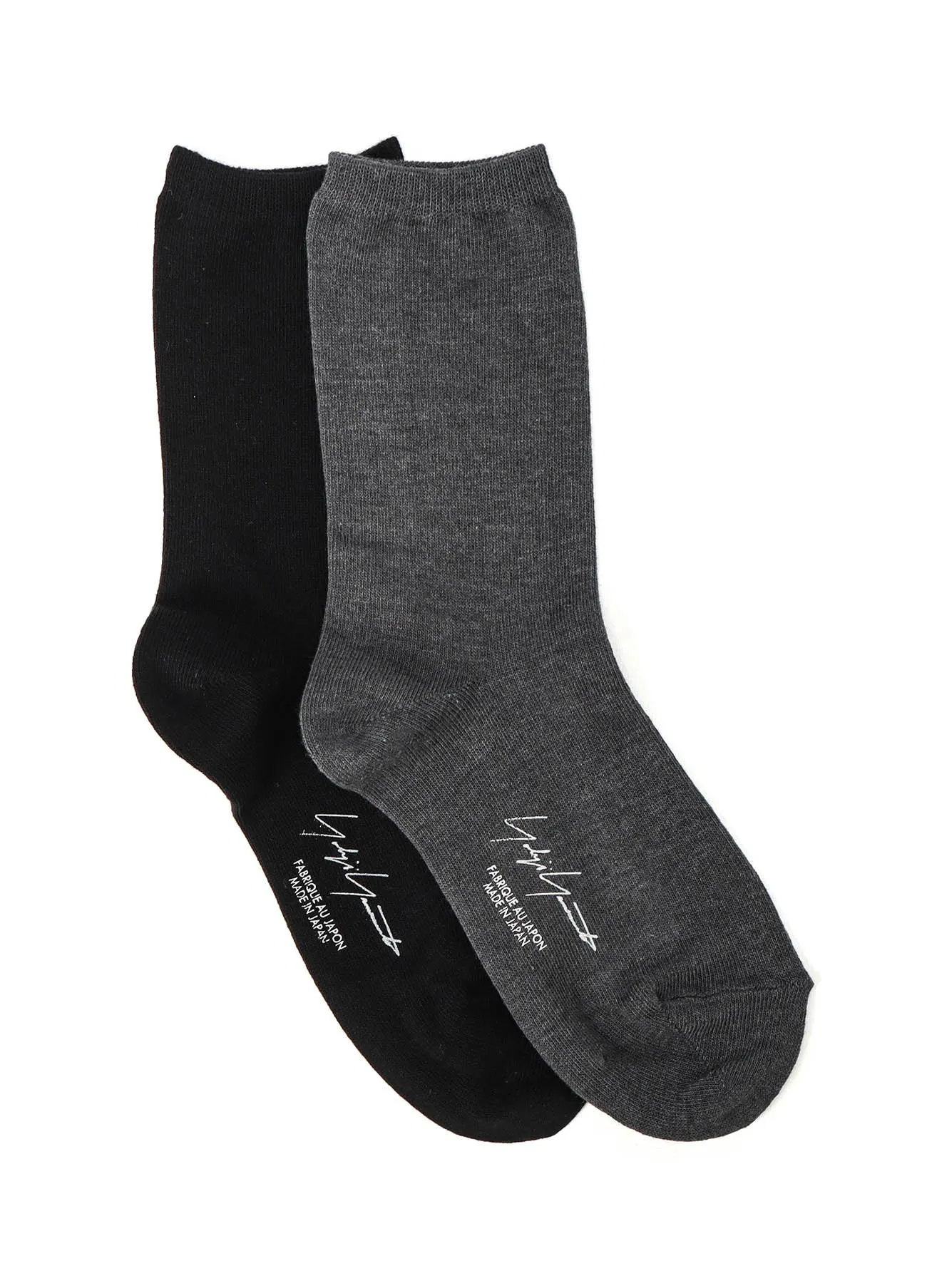 C/AC PLAIN WEAVE PLAIN SOCKS sold by Yohji Yamamoto