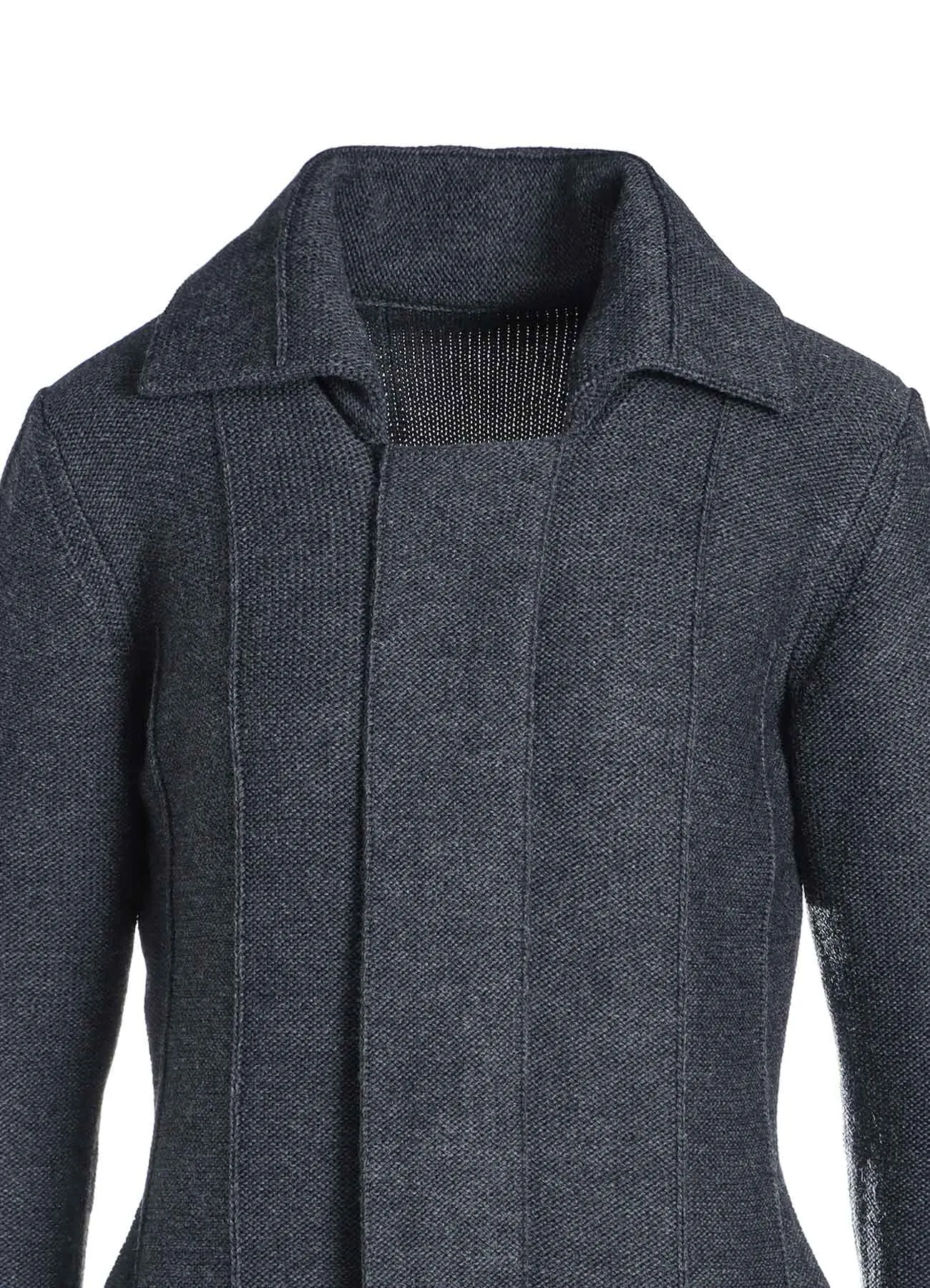 5G2P BACKSIDE KNIT POCKET DETAIL CARDIGAN sold by Yohji Yamamoto product image thumbnail 5