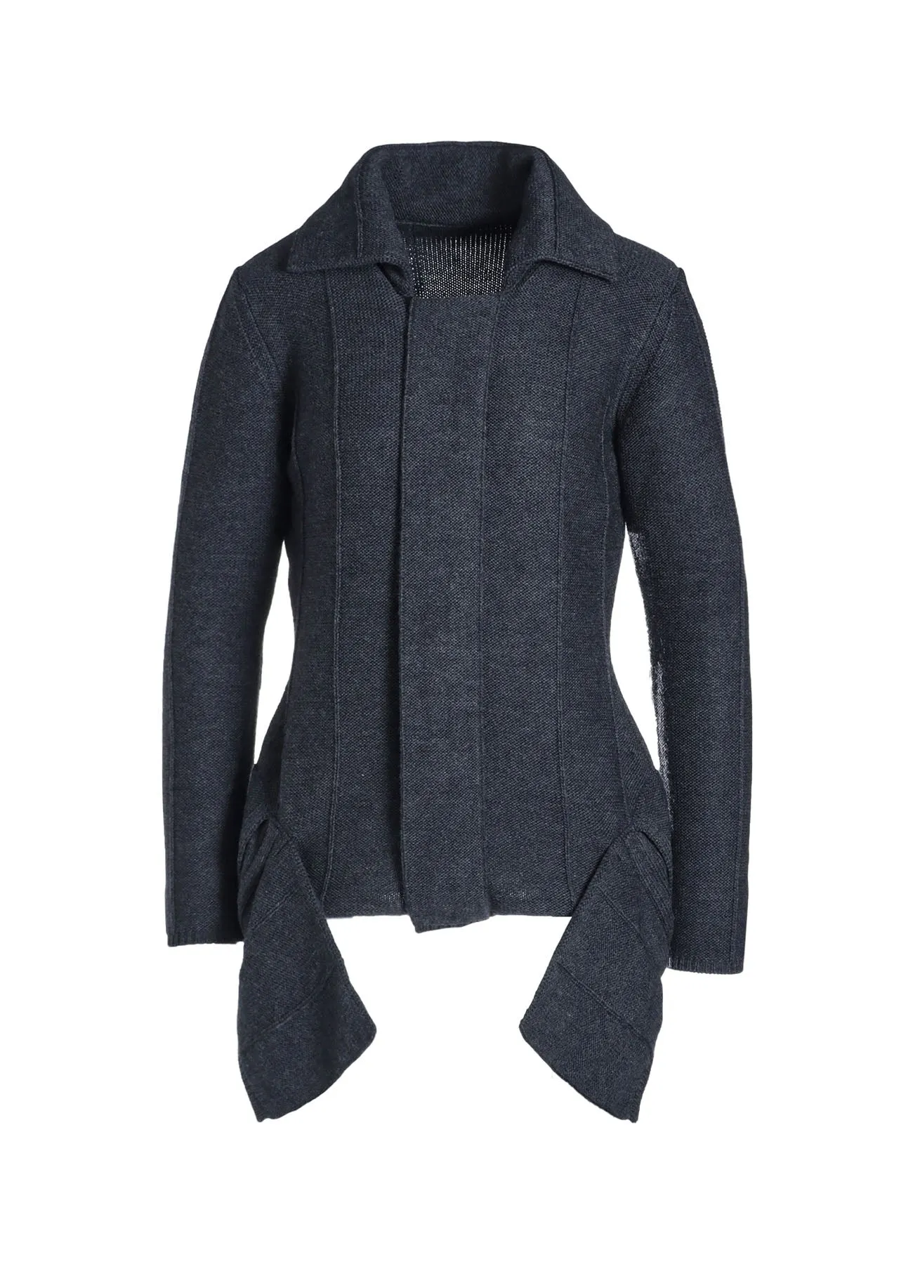 5G2P BACKSIDE KNIT POCKET DETAIL CARDIGAN sold by Yohji Yamamoto