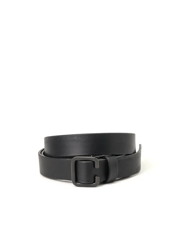 MAT SOFT OIL 25MM BASIC BELT made by Yohji Yamamoto