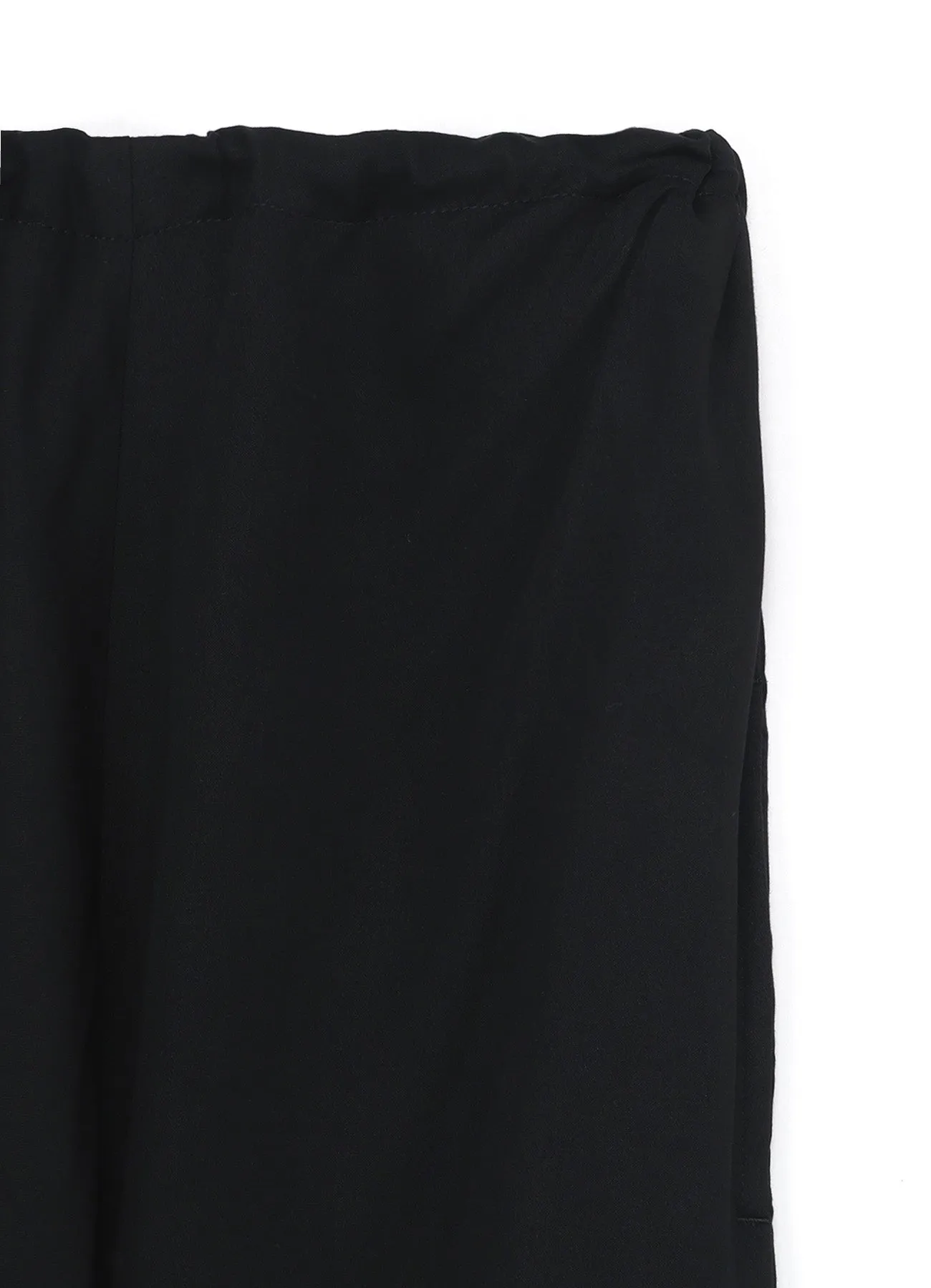 RAYON SATIN DRAWSTRING SAROUEL PANTS sold by Yohji Yamamoto product image thumbnail 4