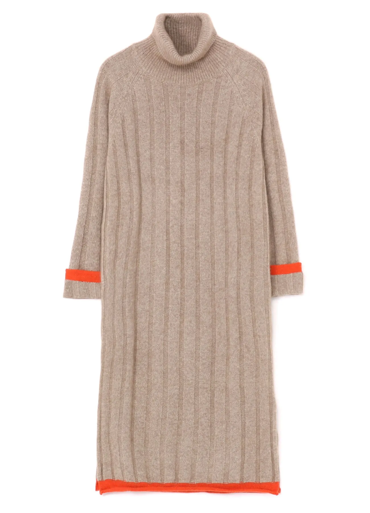 COLOR COMBINATION RIB RAGLAN COLOR COMBI DRESS sold by Yohji Yamamoto product image thumbnail 2