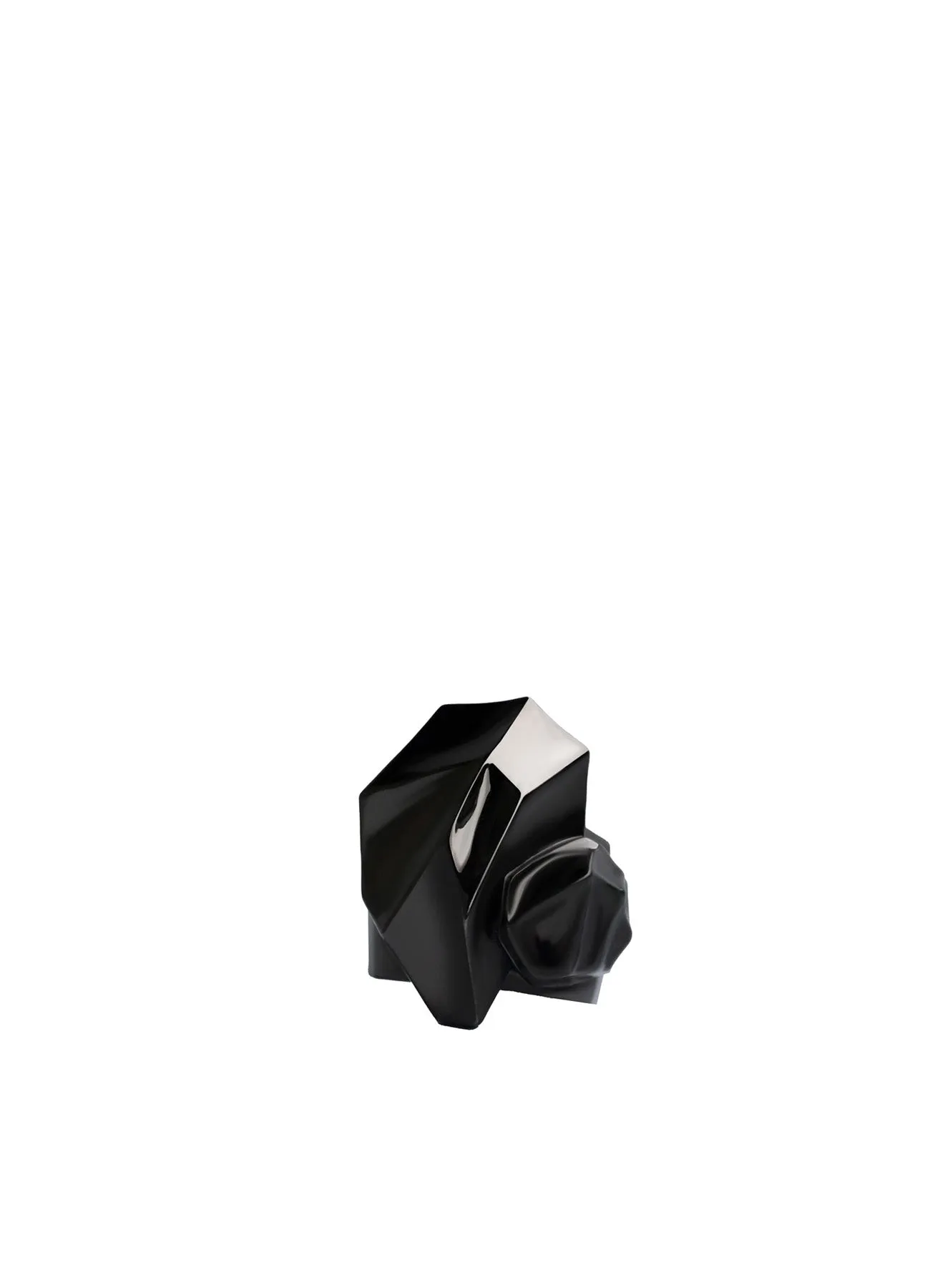 BRASS BOULDER RING BLK sold by Yohji Yamamoto
