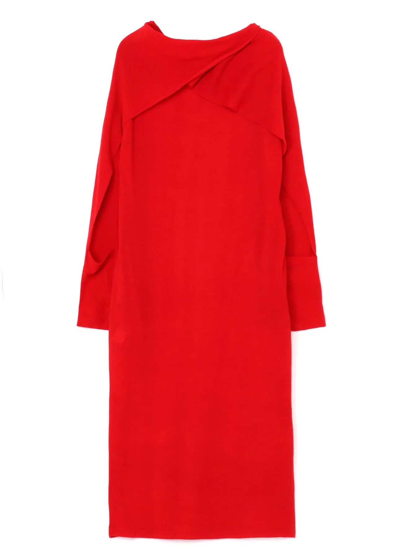 AIRY SPAN MILLING DRAPED DRESS B sold by Yohji Yamamoto product image thumbnail 3