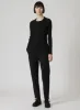 RIB 12G ROUND NECK RIB PO sold by Yohji Yamamoto