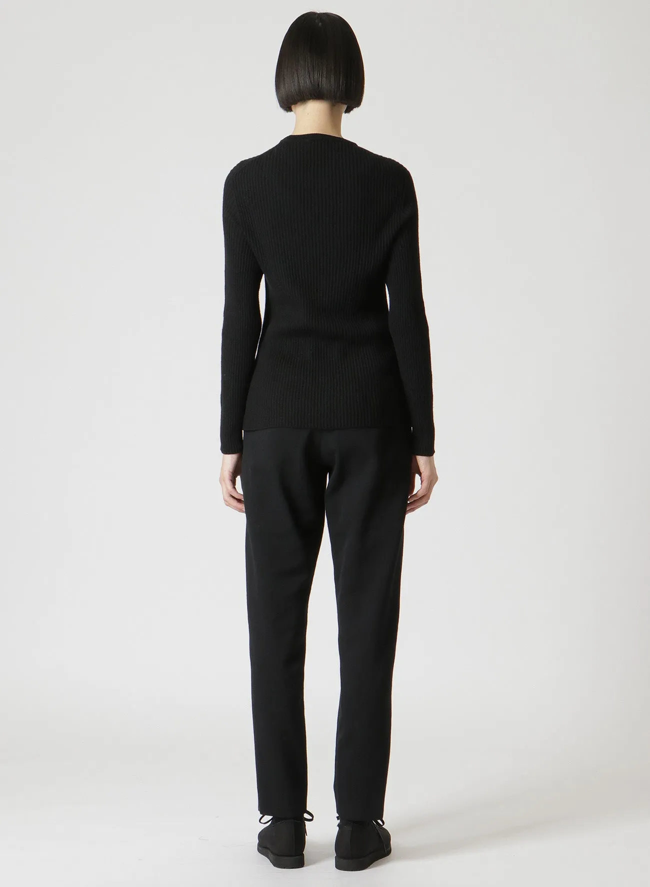 RIB 12G ROUND NECK RIB PO sold by Yohji Yamamoto product image thumbnail 5