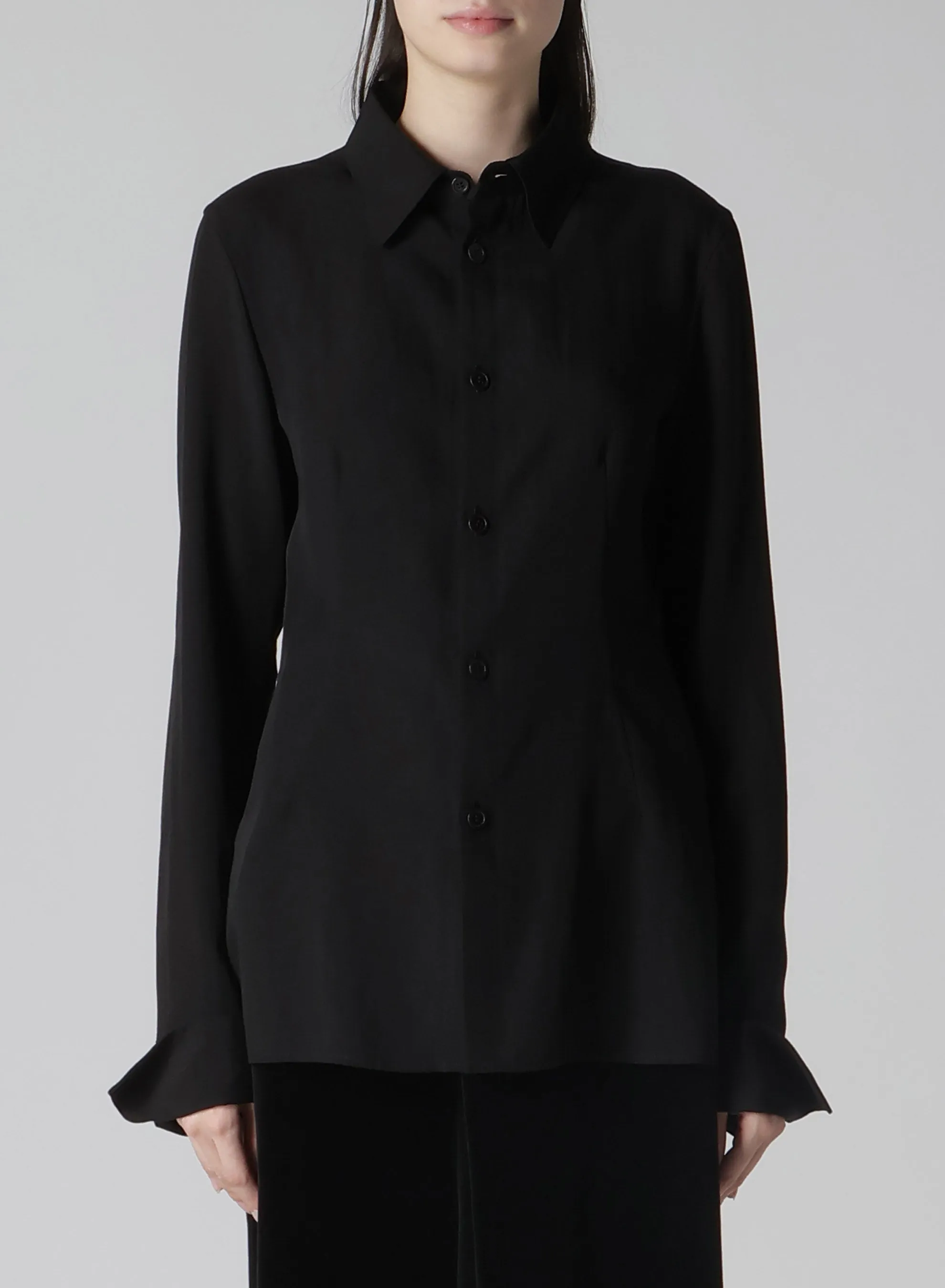 CELLULOSE POPLIN SAILOR CUTTING BLOUSE sold by Yohji Yamamoto product image thumbnail 2